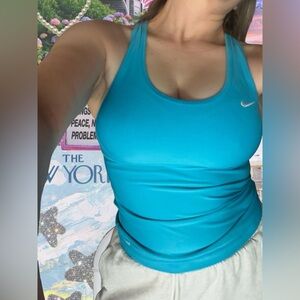 Nike Women's Vibrant Blue Tank Top